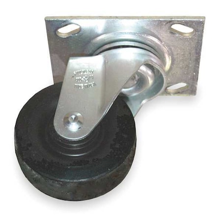 Rubbermaid Commercial Swivel Caster, Use With 1D655-6, 4YX34-6 GRFG1005L40000