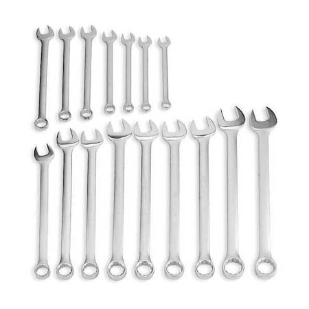 Proto Combination Wrench Set, SAE, 16 pcs. J1200F-HD