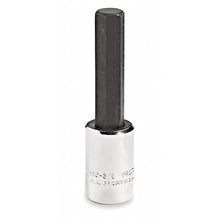 Proto 3/8 in Drive Hex Socket Bit SAE 3/16 in Tip, 2-23/32 in L, 5mm Tip Size Socket Bit J49903/16