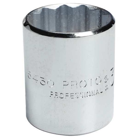Proto 1/2 in Drive, 1-3/8" Torx(R) SAE Socket, 12 Points J5444