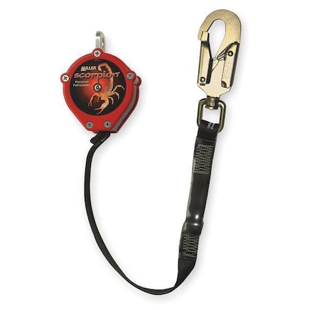 Miller Fall Limiter, 9 ft., Red PFL-15-Z7/9FT