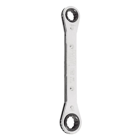 Proto Ratcheting Box Wrench, Head Size 20x18mm J1196M