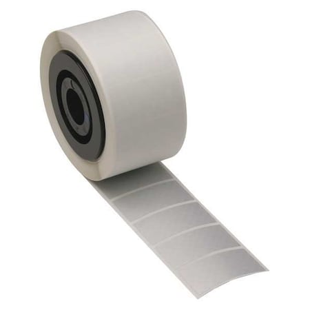 Brady Metallized Polyester Label, 1"H x 2"W For use with MiniMark Industrial Label Maker 52148