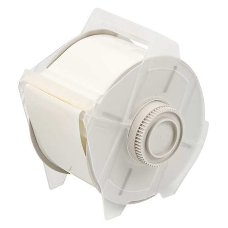 Brady Label Tape Cartridge, Clear, Labels/Roll: Continuous 113106