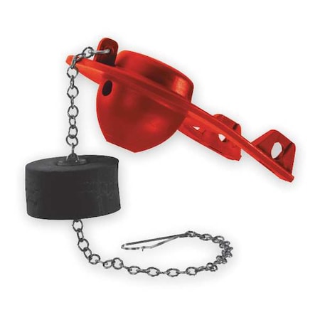 Fluidmaster Flapper, Adjustable, Red, Resists Chlorine Pro 55