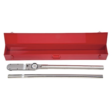 Proto Dial Torque Wrench, Drive Size 1 in. J6141F