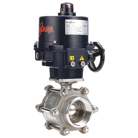 Dynaquip Controls Electronic Ball Valve, SS, 3 In. E3S2AAJE02