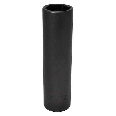 Proto 1/2 in Drive Impact Socket Standard Socket, black oxide, Steel, 1 1/8 in J7336CPB