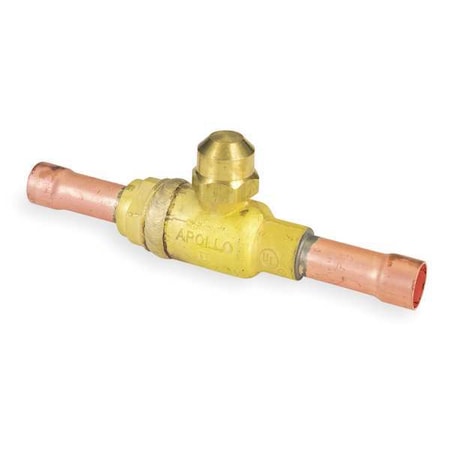 JB INDUSTRIES Refrig Ball Valve, 5/8" ODF, 500 psi V34202