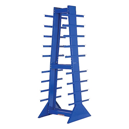 Vestil Double Sided Horizontal Bar Rack 30"W DSHZ-4