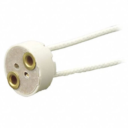 Leviton Lampholder, 750 W, White 80054