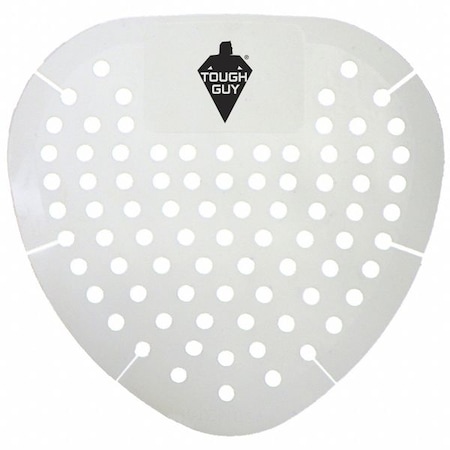 Tough Guy Deodorant Urinal Screen, White, Box, PK12 (Formerly Tough Guy) 796N02
