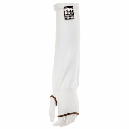 Mcr Safety KnitSleeves, Wht, Universal, HyperMax, PK10 921480