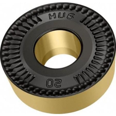 Walter Turning Insert, Round, 8, RCMX, Carbide RCMX2507M0-HU6 WPP10G