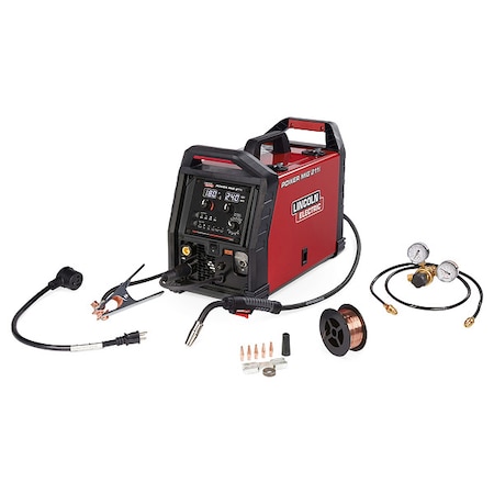 Lincoln Electric MIG Welder, Power MIG 211i, Single-Phase, 120V, 230V K6080-1