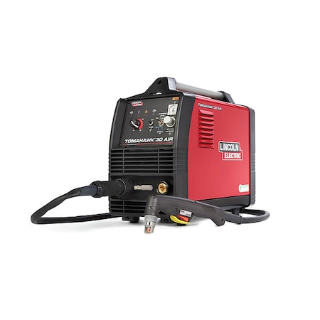 Lincoln Electric Plasma Cutter, Red, 60 Hz, 230 V AC, 40 lb K5457-1