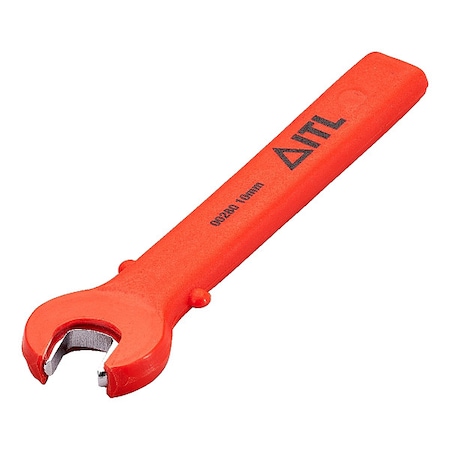 Itl 1000V Insulated Single Open-End Wrench, 10 mm 00280
