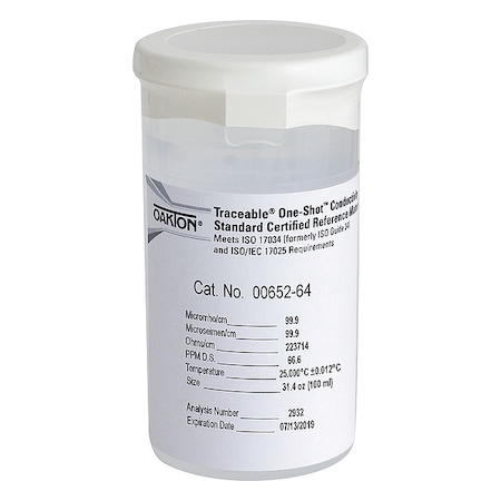 Control Co Cndctvy Cal Sltn 100 Mcrse, PK6 4176