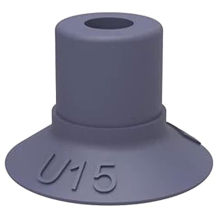 Piab Vacuum Cup, Si, Clear, 0.75" dia., PK10 B20.21