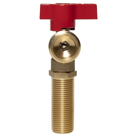 Oatey Washing Machine Valve, 3/4 in., Copper, Red 38870