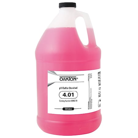 Oakton Buffer Solution, pH 4.01; 1 gal. 0594224