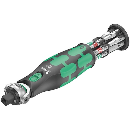 Wera 1/4 in Drive 165 mm Compact Ratchet 05004282001