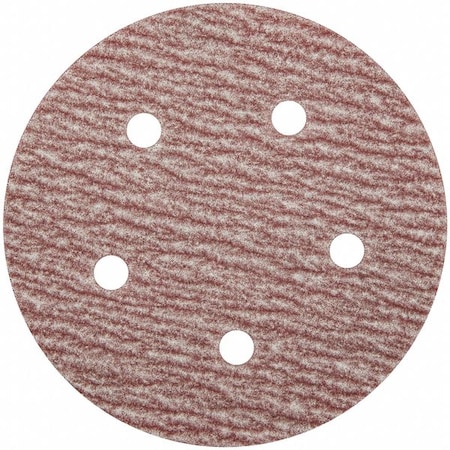 Zoro Select Hook-and-Loop Sanding Disc, Aluminum Oxide, P220 Grit, Coated Type, B0912DO 05539520310