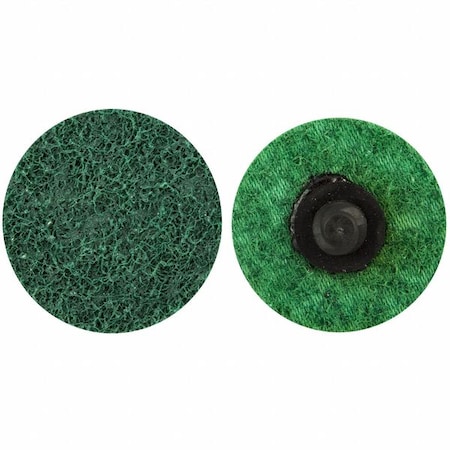 Zoro Select Quick-Change Disc, Aluminum Oxide, 2" dia 05539554467