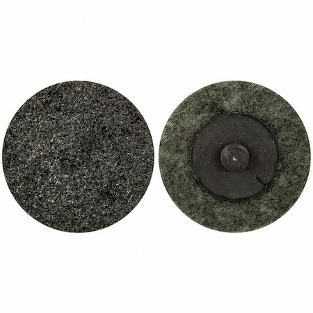 Zoro Select Quick-Change Disc, Aluminum Oxide, 2" dia 05539554461