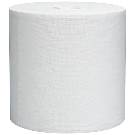 Wypall WypAll General Clean L30 Heavy Cleaning Towels (05820), Strong & Soft Wipes, Center-Pull Rolls, White 05820