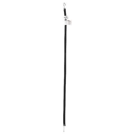 Keeper S-Hook, 3/4" W, Black 06245
