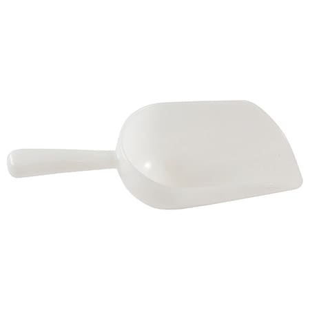 Zoro Select Samp Scoop, 8 1/2 fl oz, 15.24 cm, WH, PK5 0627601