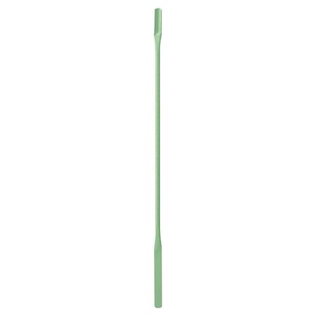 Zoro Select Laboratory Spatula, 2.54 cm L, Green 0636910