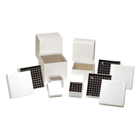 Cole Parmer Freezer Box, 5-1/4in L x 2in H R3015A