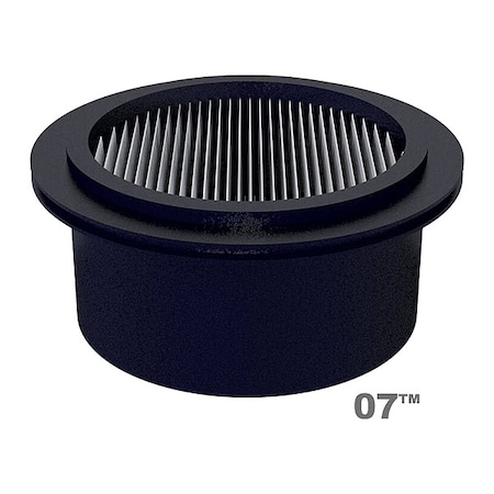 Solberg Filter Element, Polyester, 1.37" Ht, 3" OD 07