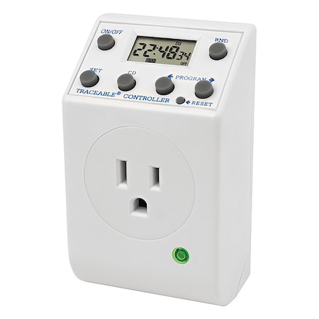 Traceable Digital Timer, Count Down, 7days 0864515