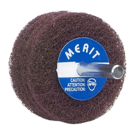 Merit Non-Woven Wheels3x1/2x1/4 In. Non-Woven 08834131560