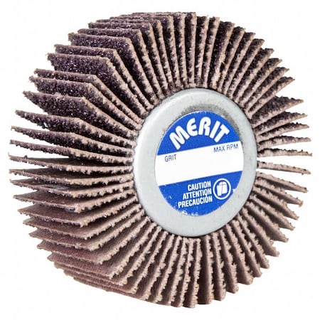 Merit Flap Wheel, Aluminum Oxide, 3" dia 08834135019