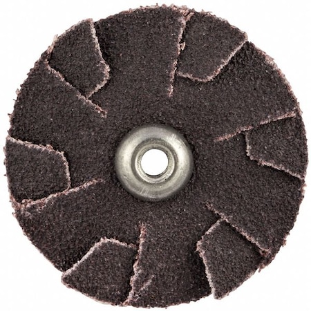 Merit Overlap Slotted Disc, Aluminum Oxide, 120 Grit, Coated Type, R228 08834186035
