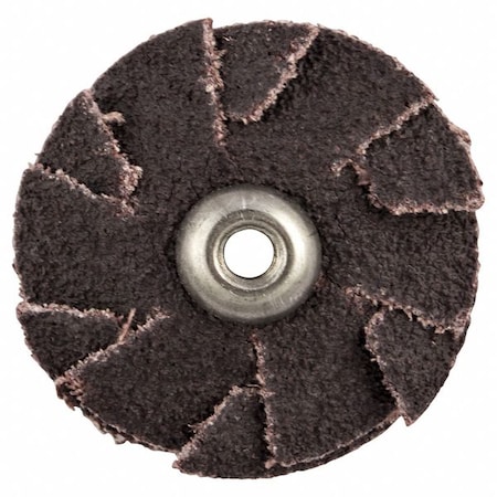 Merit Overlap Slotted Disc, Aluminum Oxide, 100 Grit, Coated Type, R228 08834184291