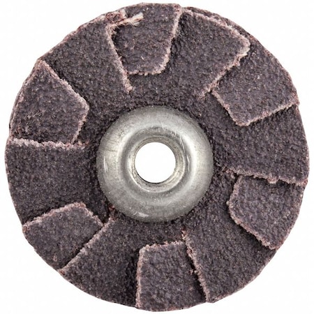 Merit Overlap Slotted Disc, Aluminum Oxide, 100 Grit, Coated Type, R228 08834184224