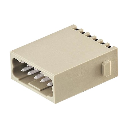 Harting Rectangular Connector Insert, 10 A 09140122632