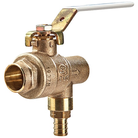 Watts Ball And Relief Valve, Bronze, 80 psi 3/4 LFBRVM1SXSXP-80