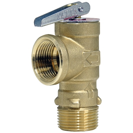 Watts Pressure Relief Valve, Copper Alloy 3/4 LF3L-150