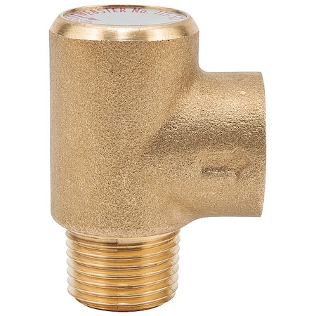 Watts Pressure Relief Valve, Brass, 125 psi 3/4 LF53-125