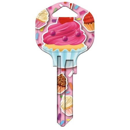 Hy-Ko Key Blank, Brass, Nickel, For: Kwikset KW1 Keyways 15005KW1-CPBL