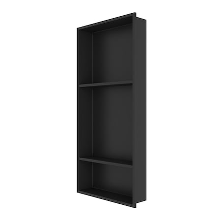 Craft And Main Shower Niche, 14x32 in, Stainless Steel N1432S-MB