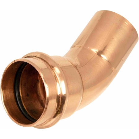 Apollo Valves 806-2 1/2 FTGXC 45 ST EL (1/2, ALTERNATE FOR 10015054), 10PK 10075054