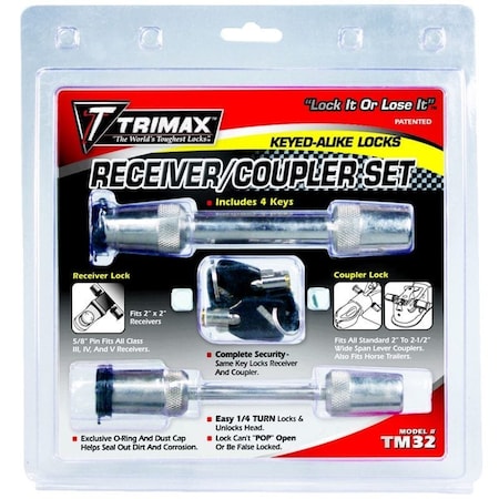 Trimax Trailer Coupler Lock TM32