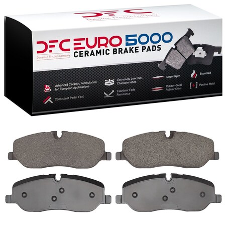 Dfc 5000 Euro Ceramic Disc Brake Pad Set, 1600-1098-00
